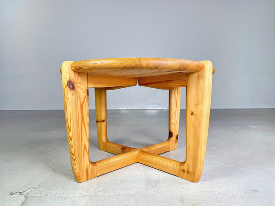 Image 1 of Mid - Century coffee table Niels Bach Møbelfabrik Niels Bach pine