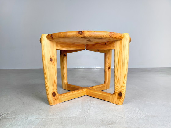 Image 1 of Mid - Century coffee table Niels Bach Møbelfabrik Niels Bach pine