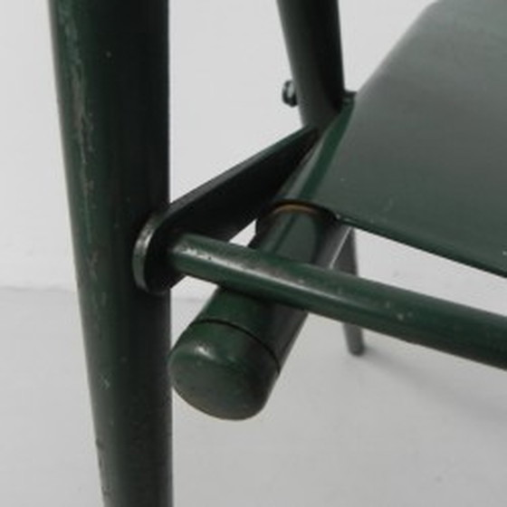 Image 1 of 4x Industrial steel folding chairs Du-al Dare Inglis 