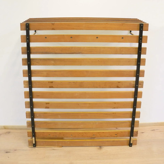 Image 1 of Wardrobe with key and hat rack, walnut, 1960s