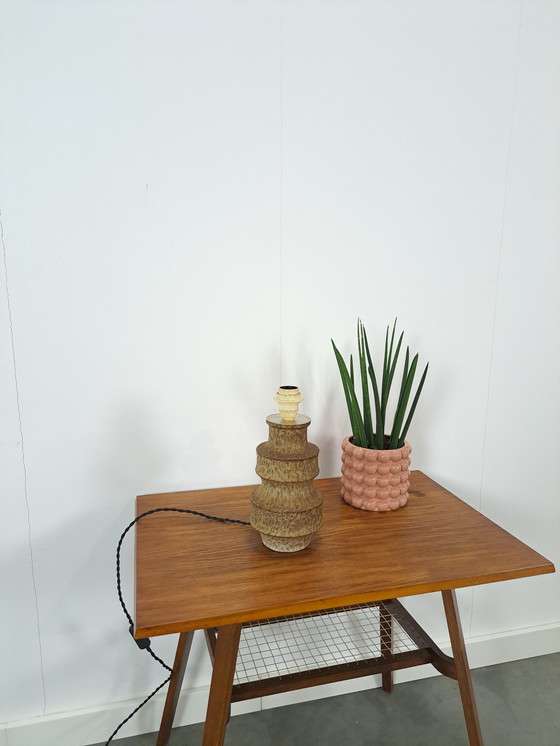 Image 1 of West Germany Pottery Table Lamp