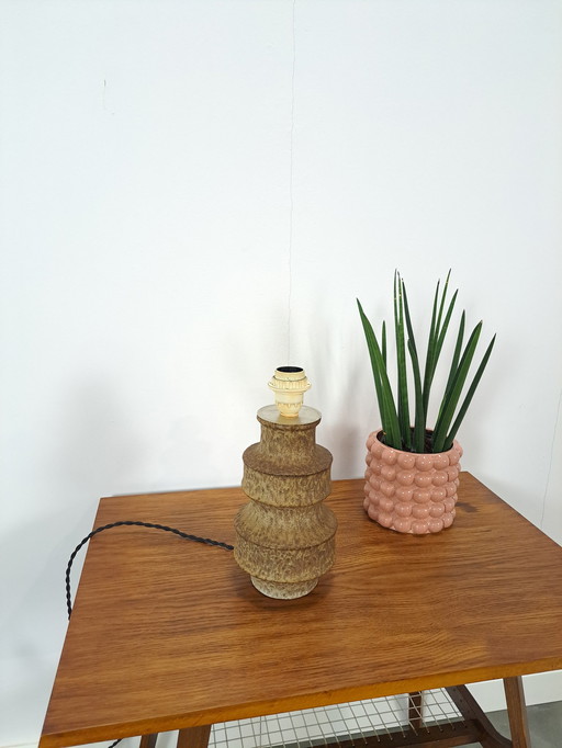 West Germany Pottery Table Lamp