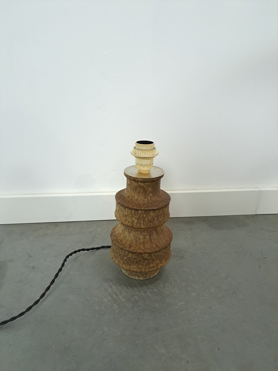 Image 1 of West Germany Pottery Table Lamp