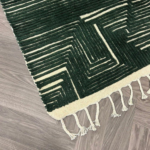 Brinker Unique Maze Rug Green 160X230Cm