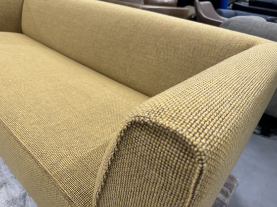 Image 1 of Gelderland 4800 2 Seater sofa yellow fabric