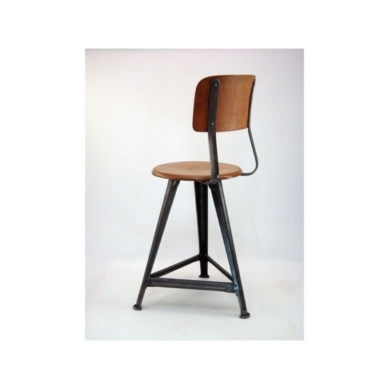 Image 1 of Rowac industrial stool chair, 1920s