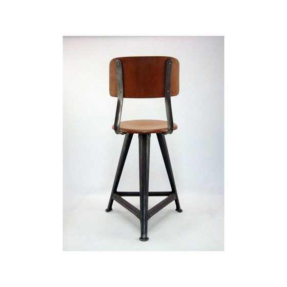 Image 1 of Rowac industrial stool chair, 1920s