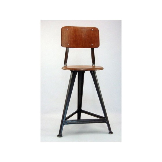 Image 1 of Rowac industrial stool chair, 1920s