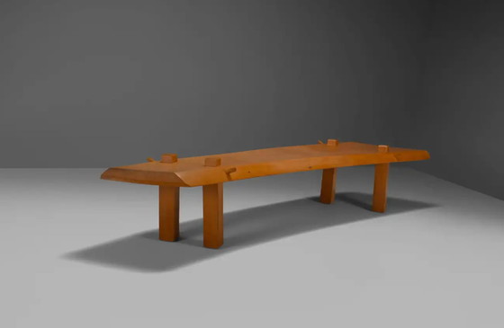 Image 1 of Brutalist Artisan Coffee Table in Solid Oak