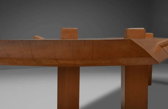 Image 1 of Brutalist Artisan Coffee Table in Solid Oak