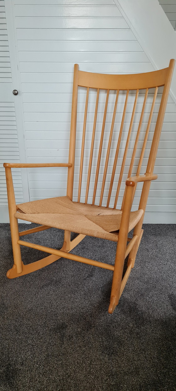 Image 1 of FDB Møbler Rocking Chair J16 Hans J. Wegner