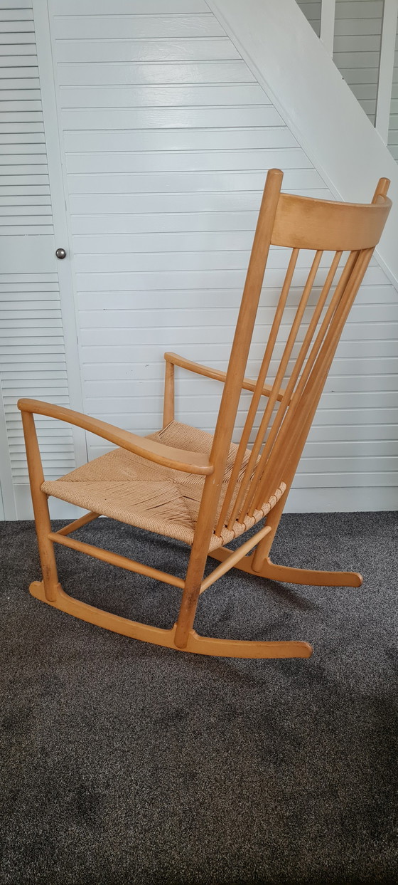 Image 1 of FDB Møbler Rocking Chair J16 Hans J. Wegner