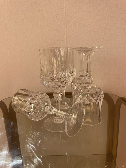 Crystal Wine Glasses Of Arques, from Italy