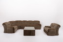 Groupe de sièges modulaires italiens modernes, années 1970