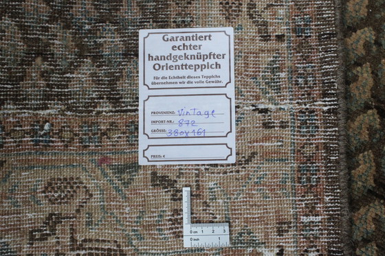 Image 1 of Vintage Persian carpet 380x161