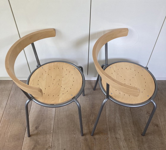 Image 1 of 2x Lars Norinder Korpo dining chair