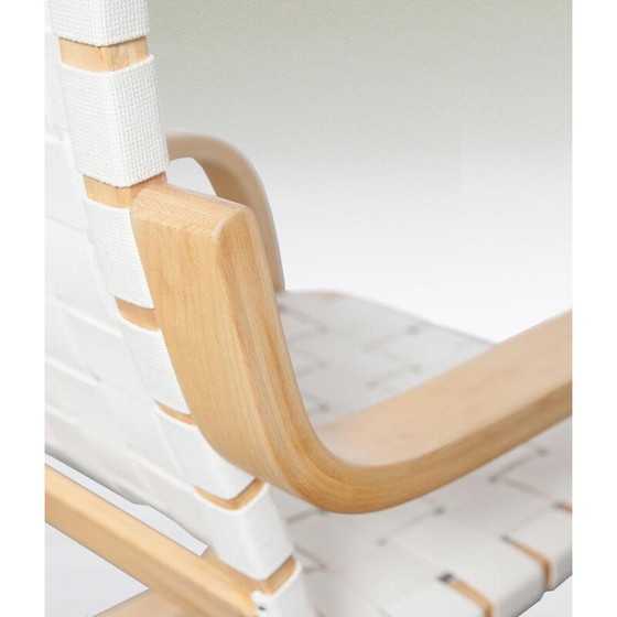 Image 1 of Pair of vintage 406 armchairs by Alvar Aalto for Artek, 1950s