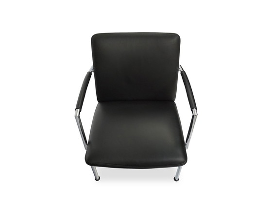 Image 1 of Cor Pando leather armchair black | Peter Maly