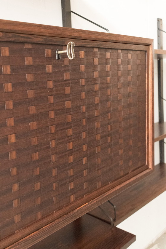 Image 1 of Cadovius Modular Wall System In Rosewood No. 68472