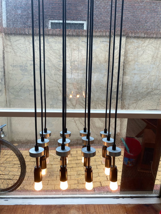 Image 1 of Dry Milk Bottles hanging lamp