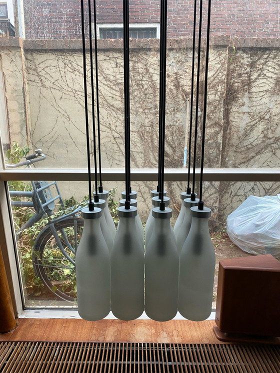 Image 1 of Dry Milk Bottles hanging lamp