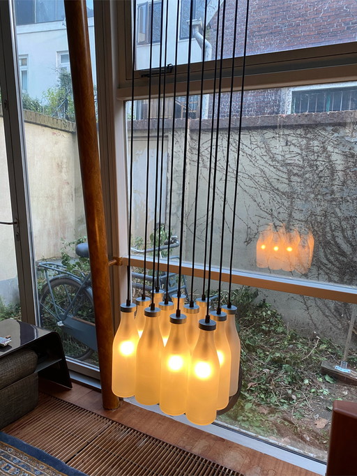 Dry Milk Bottles hanging lamp