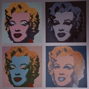 Quadro di Marilyn Monroe: "Dieci Marilyn, 1967".