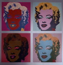 Quadro di Marilyn Monroe: "Dieci Marilyn, 1967".