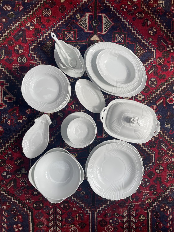 Image 1 of Vecchio Ginori Dinner Set For 6