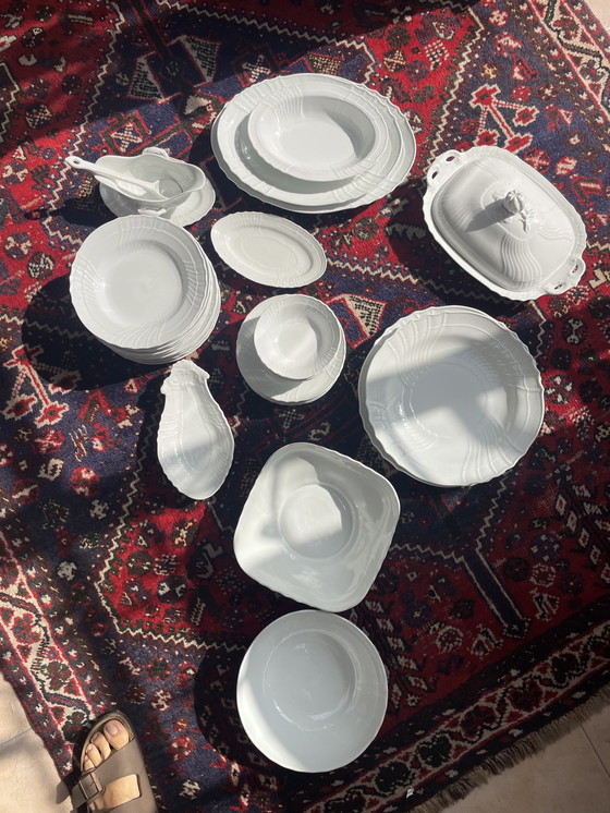 Image 1 of Vecchio Ginori Dinner Set For 6