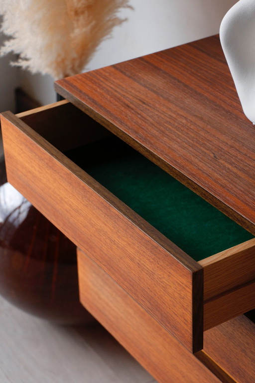 Small Minimalist Teak Sideboard - Circa 60