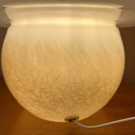 Image 1 of Murano Glass Mushroom Table Lamp