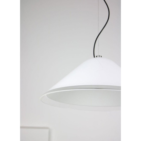 Image 1 of Vintage space-age pendant light by Guzzini and Meblo, 1970