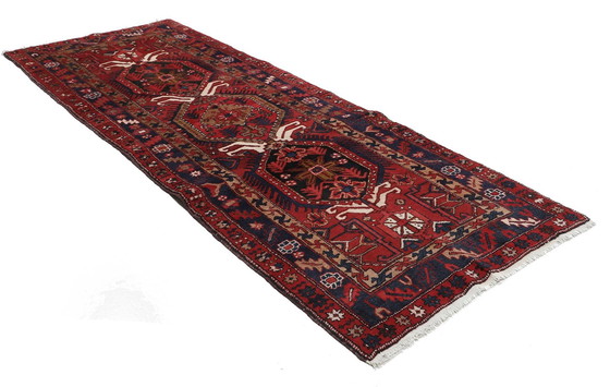 Image 1 of Original hand-knotted Persian carpet Ardebil Old 328 X 123 Cm Top condition