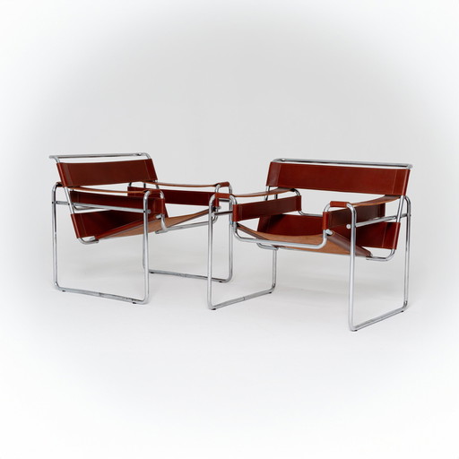 1X  Wassily Chair By Marcel Breuer For Gavina 1960S