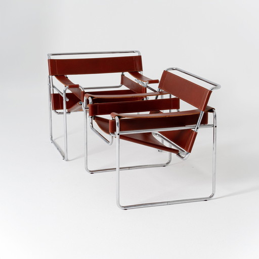 1X  Wassily Chair By Marcel Breuer For Gavina 1960S