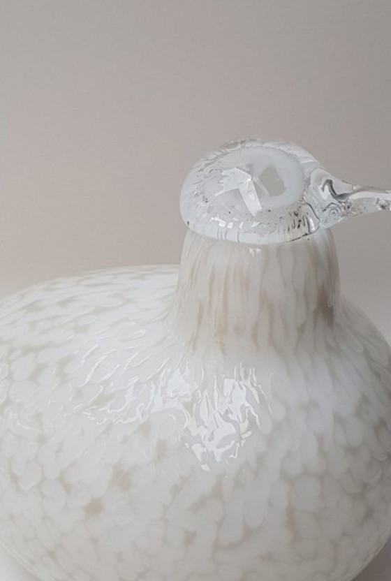 Image 1 of Finnish Glass Bird By Oiva Toikka For Littala, 1970S