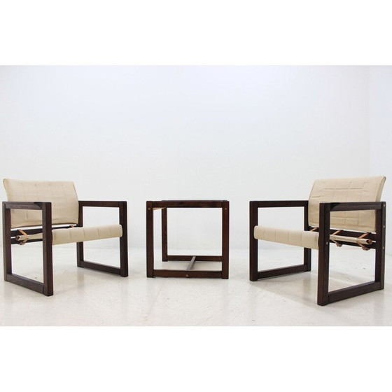 Image 1 of Set da soggiorno vintage scandinavo di Karin Mobring