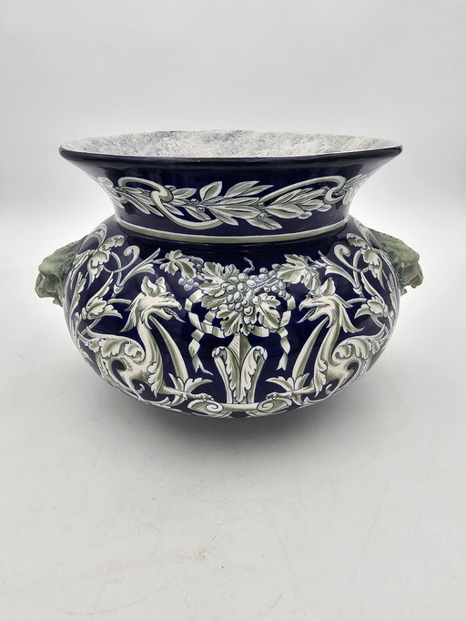 Baroque Decorative Bowl & Dragon Head Handles