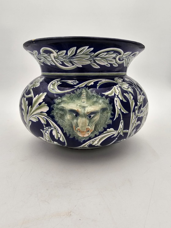 Image 1 of Baroque Decorative Bowl & Dragon Head Handles