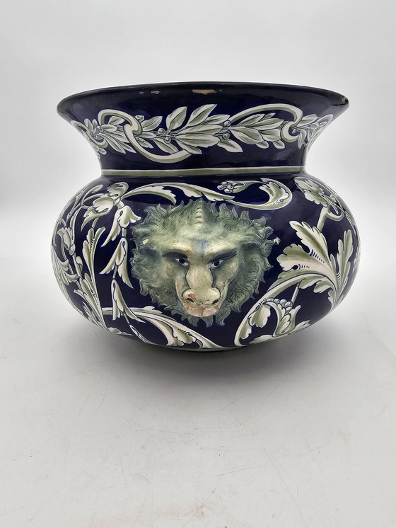 Image 1 of Baroque Decorative Bowl & Dragon Head Handles