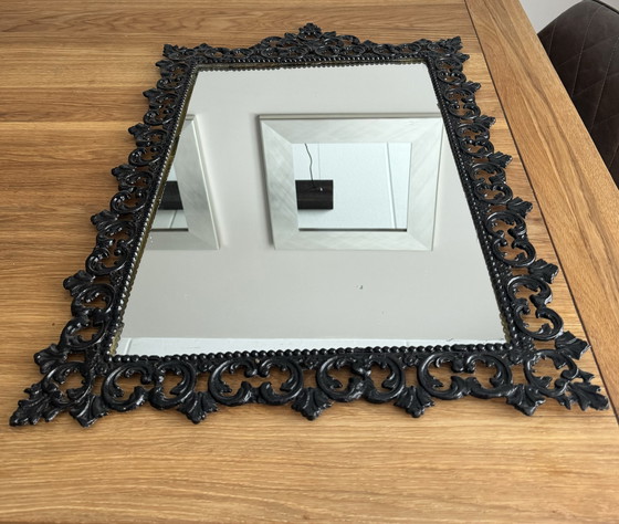 Image 1 of Cast iron mirror