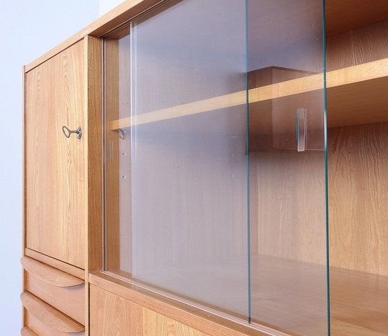 Image 1 of Buffet Cupboard With Display Case By Franz Ehrlich, 1960S