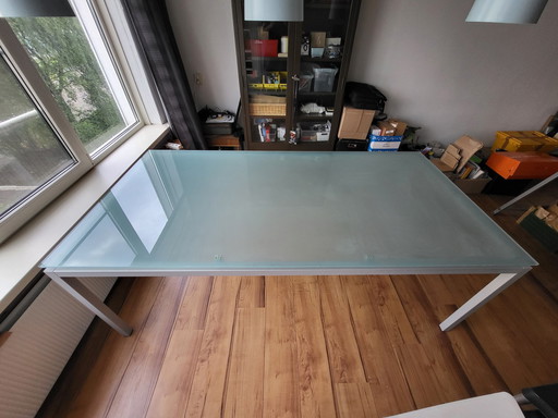 Paco Capdell glass dining table