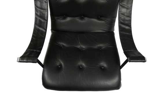 Image 1 of Artifort Lounge Chair Leather Black