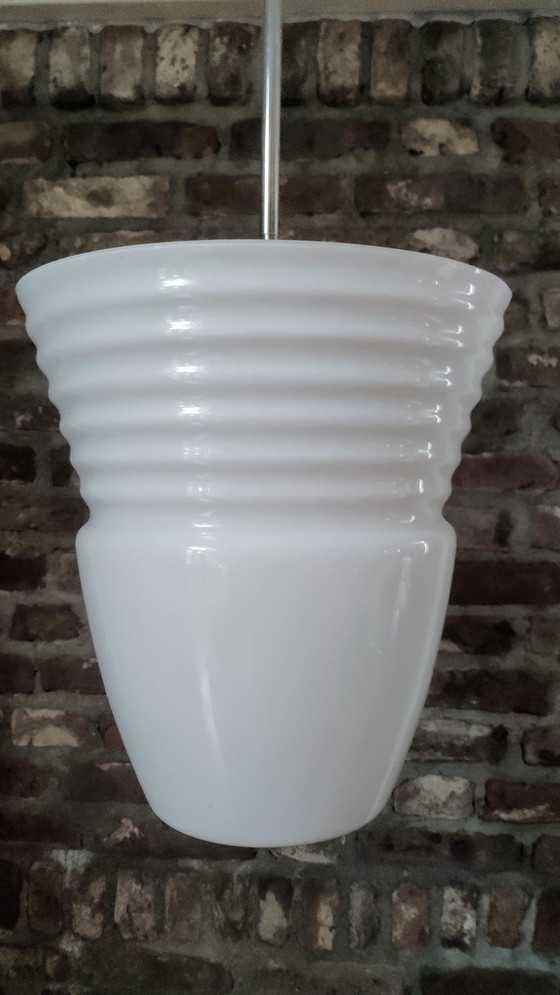 Image 1 of Pendant Lamp With Opaline Glass