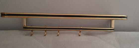 Image 1 of Mid-century wall coat rack