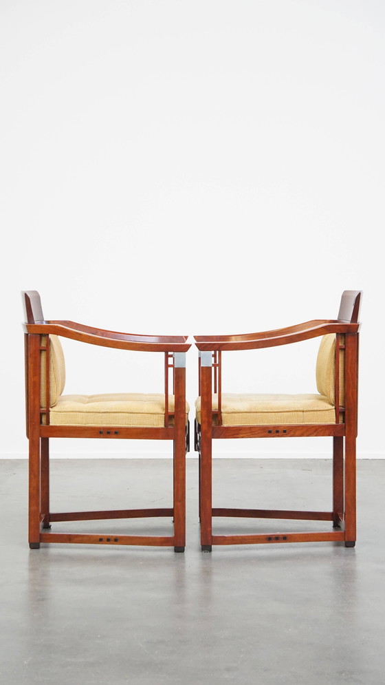 Image 1 of 4 X Art Deco Design Dining Chair From Schuitema