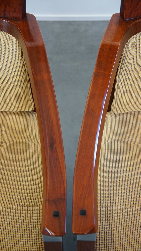 Image 1 of 4 X Art Deco Design Dining Chair From Schuitema