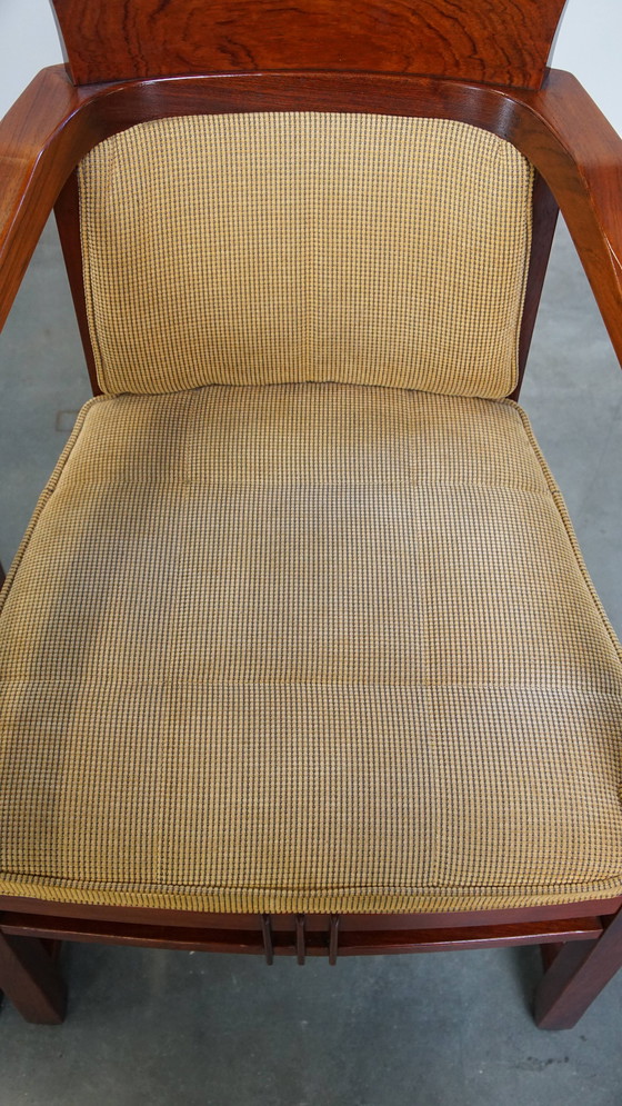 Image 1 of 4 X Art Deco Design Dining Chair From Schuitema